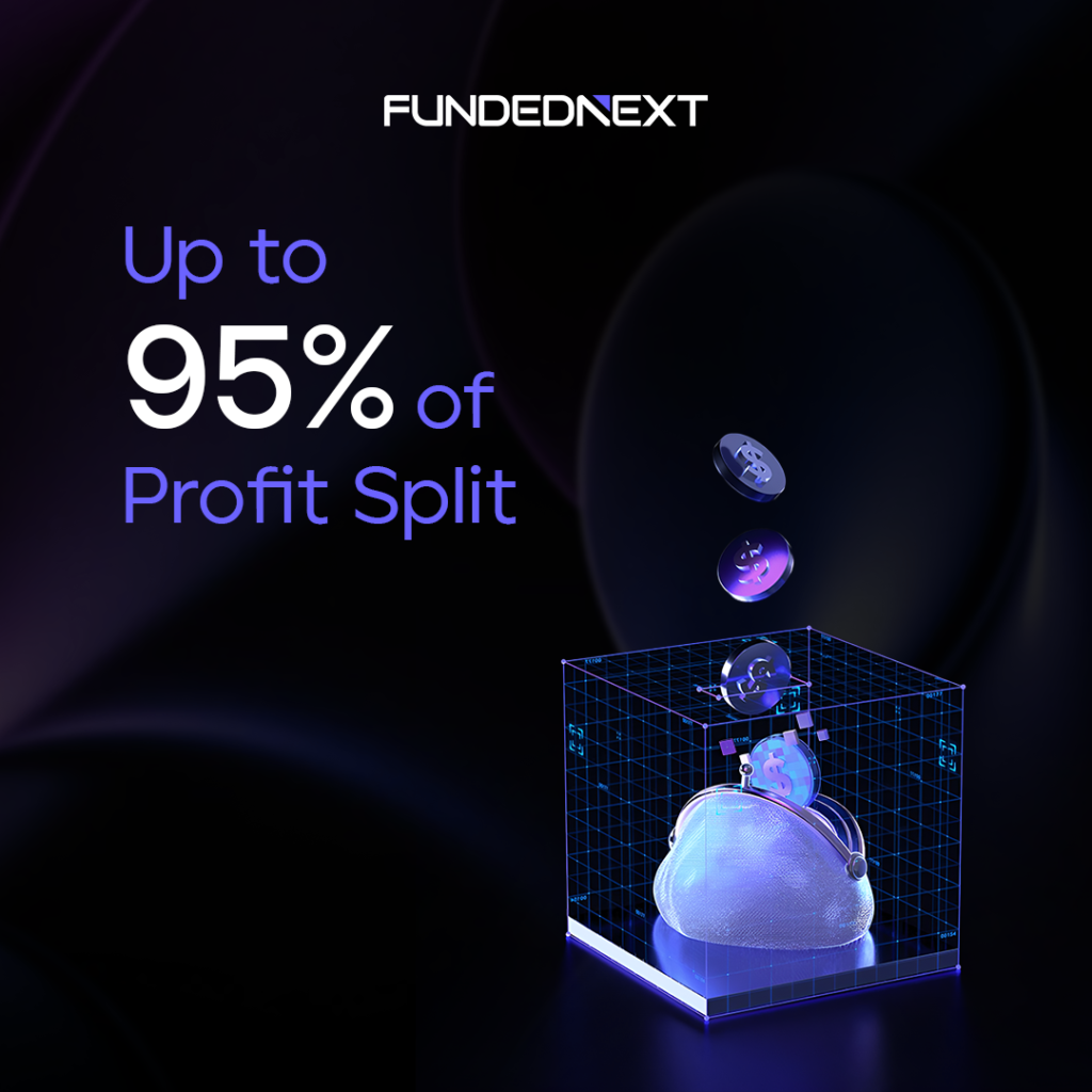 prop firm evaluation strategies fundednext profit split banner
